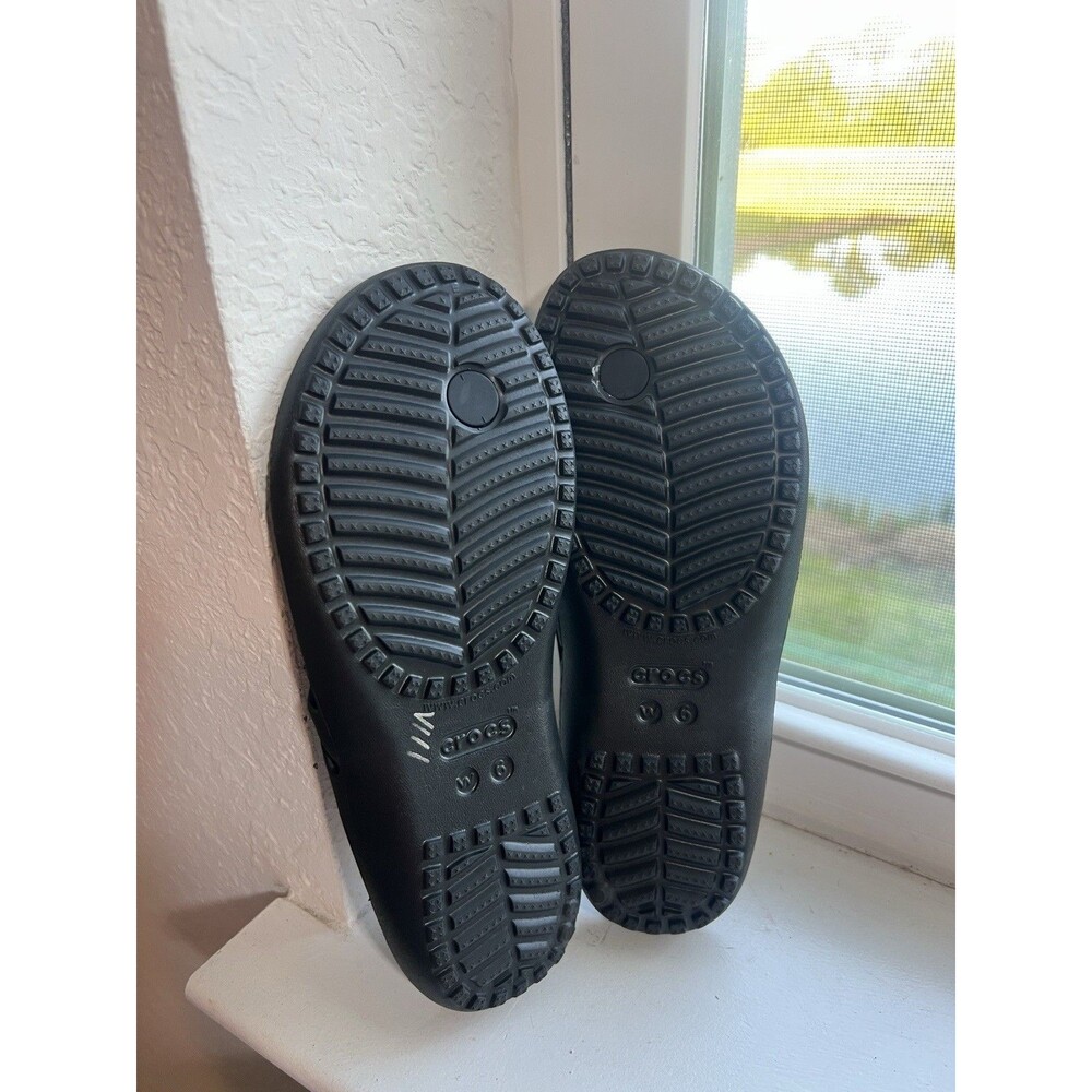 Crocs Kadee II Flip Flop in Black Women’s Size 6 - Picture 7 of 9